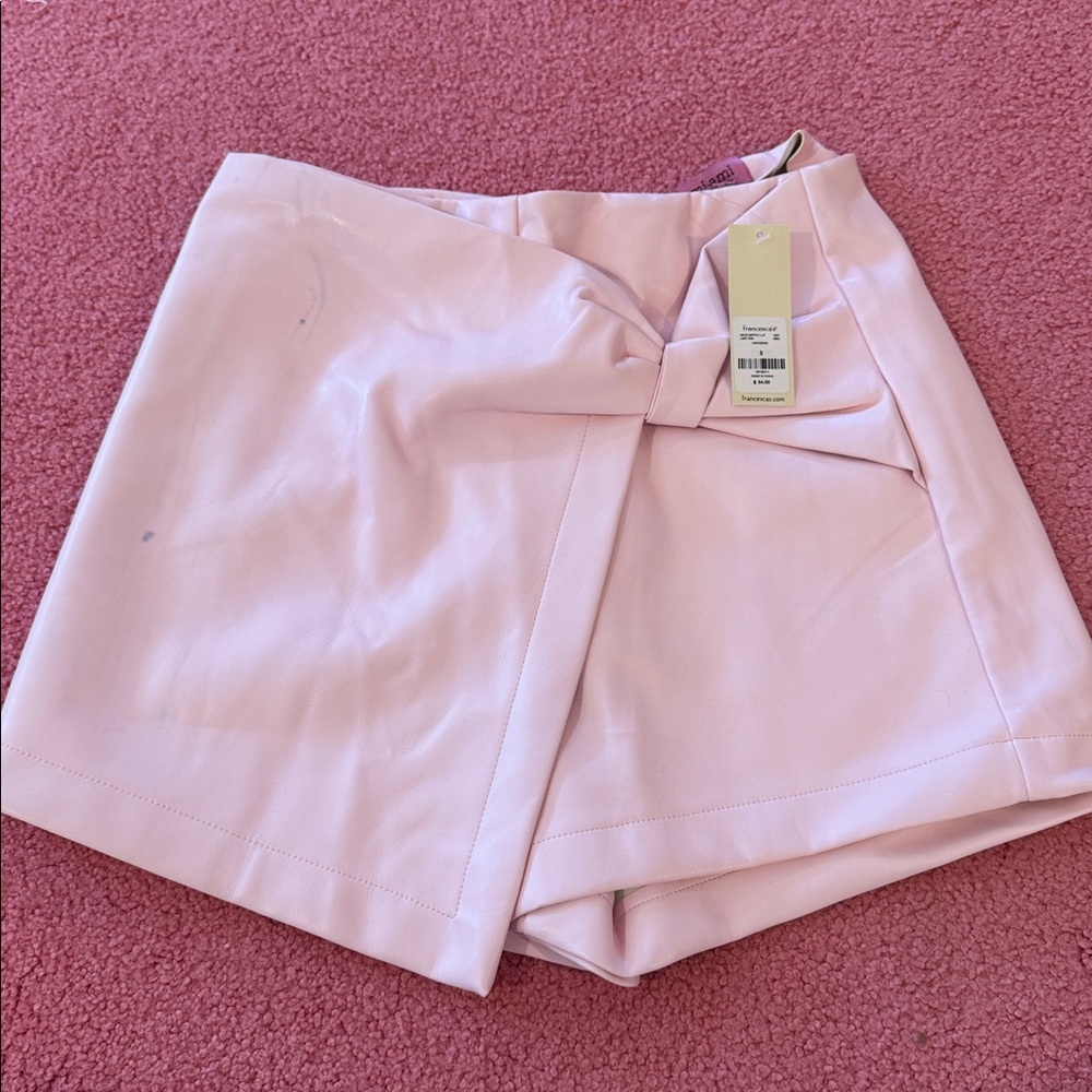Francesca's Collections Light Pink Skort